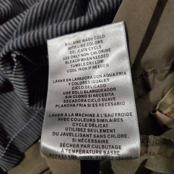 Levis Lightweight Legacy Cotton Fishtail Anorak Jacket Womens Size S Utility - Picture 15 of 16